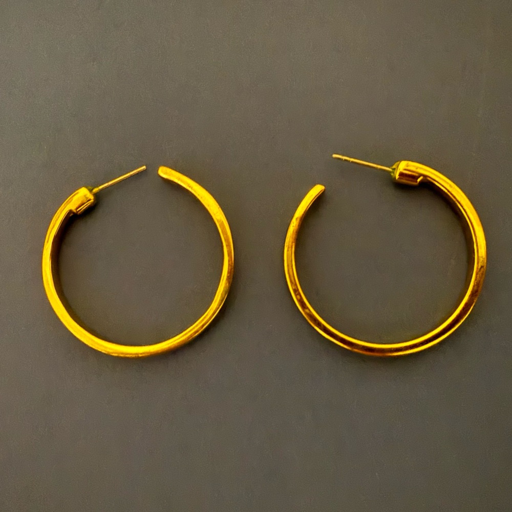 Classic Gold Hoop Earrings